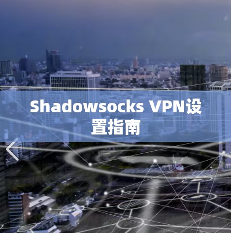 Shadowsocks VPN设置指南