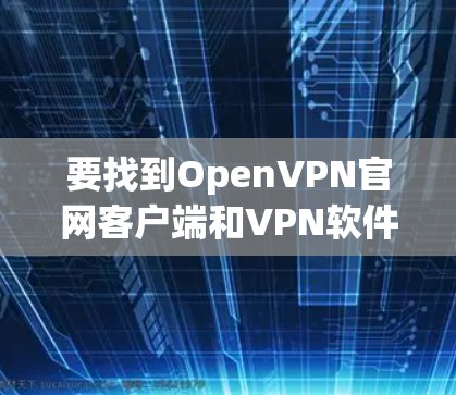 要找到OpenVPN官网客户端和VPN软件的下载信息，可以按照以下步骤操作