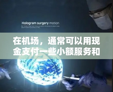在机场，通常可以用现金支付一些小额服务和物品。以下是一些在机场可能用一元钱能买到的服务和物品